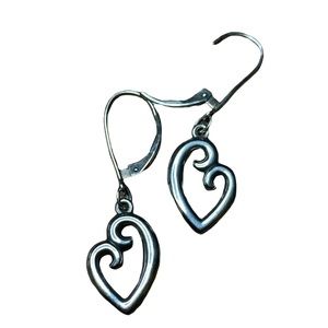 JAMES AVERY HEART EARRINGS